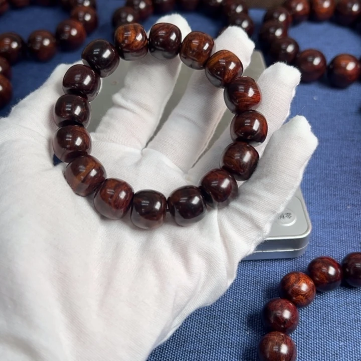 牧***房黄花梨/降香黄檀紫油梨老料规格1314手串