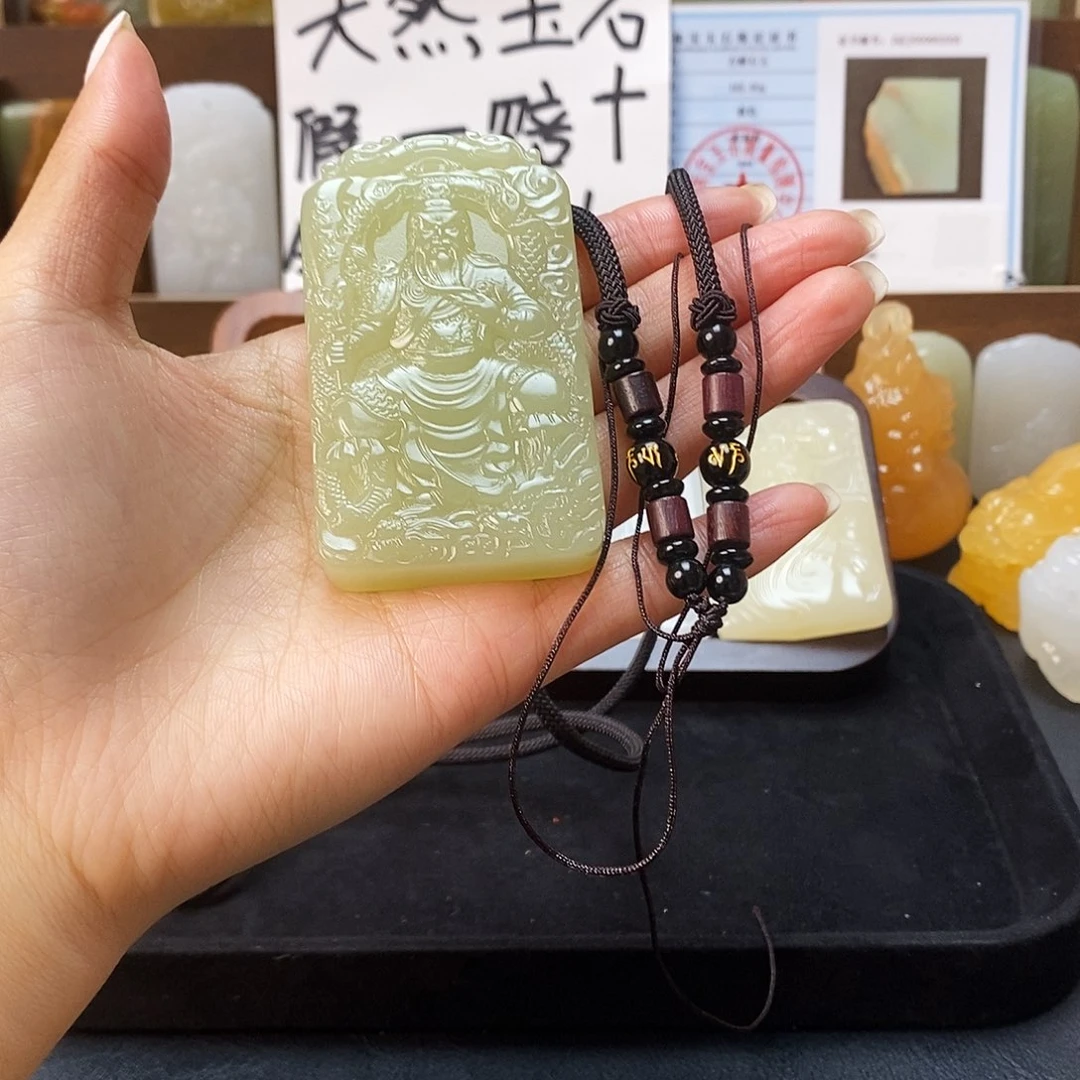 新疆昆仑山料方解石玉23