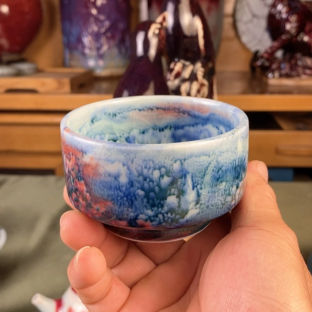 普洱杯，水墨丹青