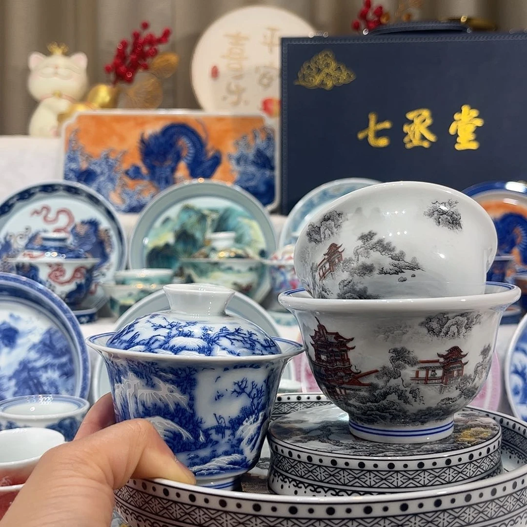 景德镇茶具5件套