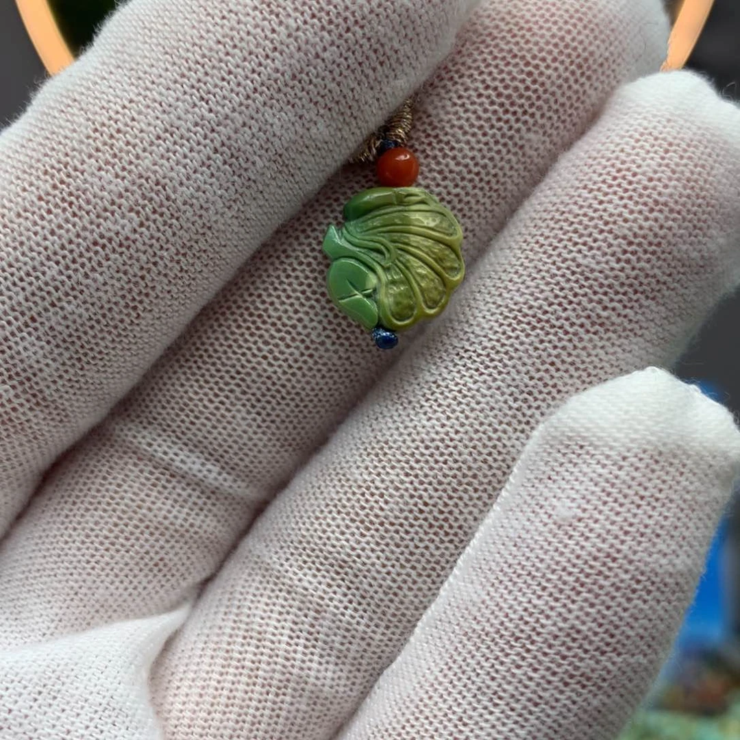 绿松石挂件未镶嵌