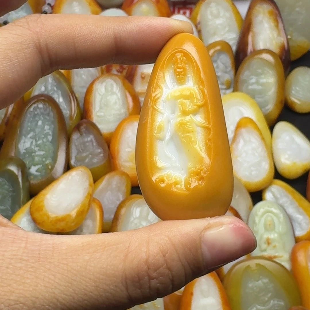 和田玉颈饰未镶嵌詹***国