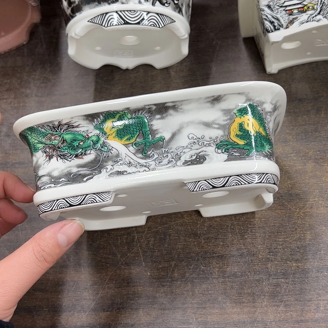 紫砂花盆660号瑕疵18/14/5.5cm