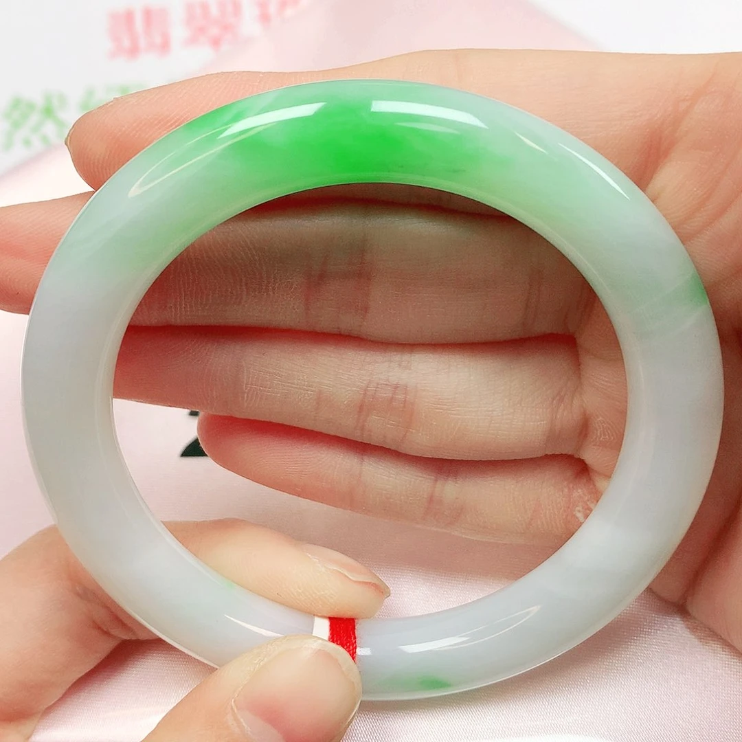 未镶嵌手镯翡翠翡翠手镯56圆