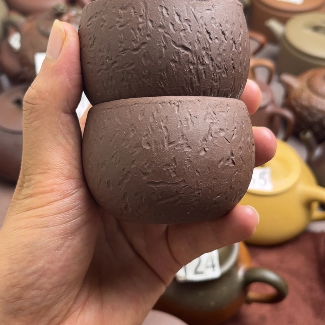 贾***茶壶紫砂紫泥50cc左右瑕疵
