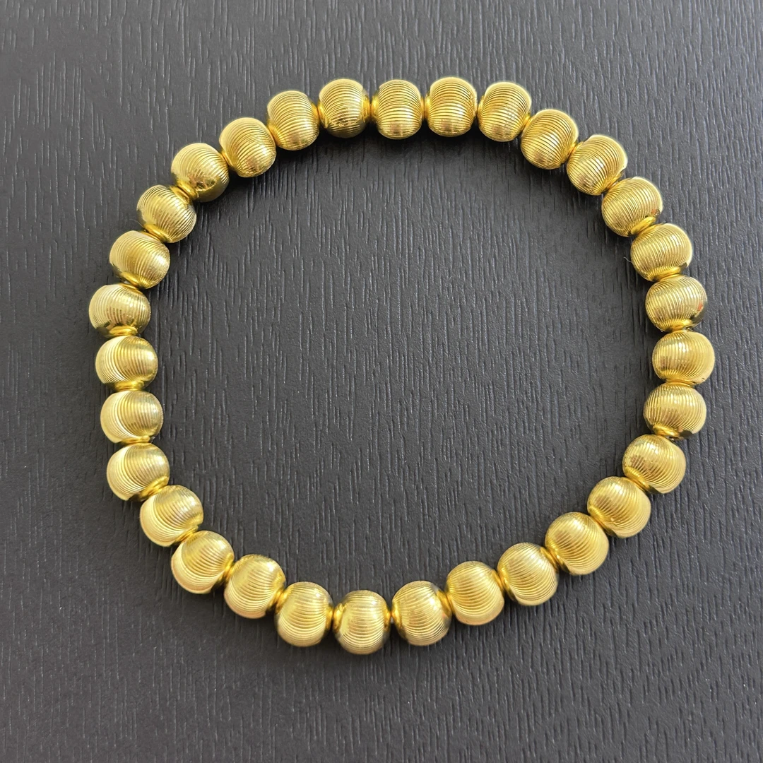 足银手链 【店长专享】足银卡6MM猫眼珠手链SL360