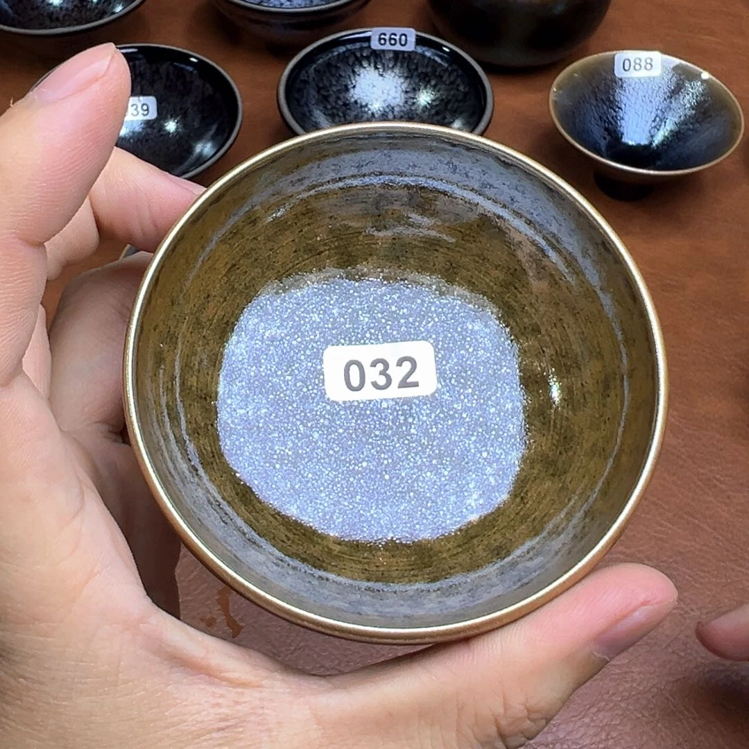 楼***黑茶盏游炳福建盏茶文化