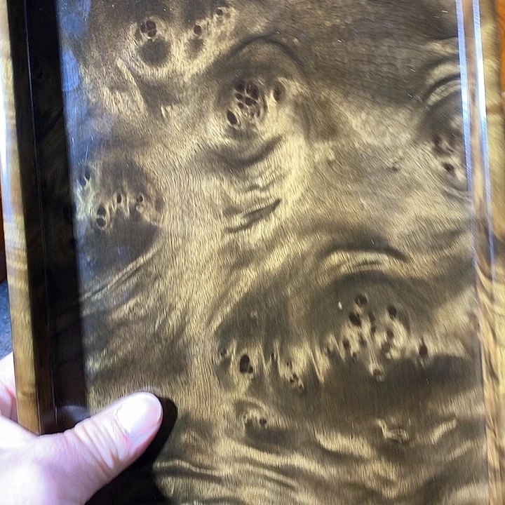 金丝楠阴沉木盘子