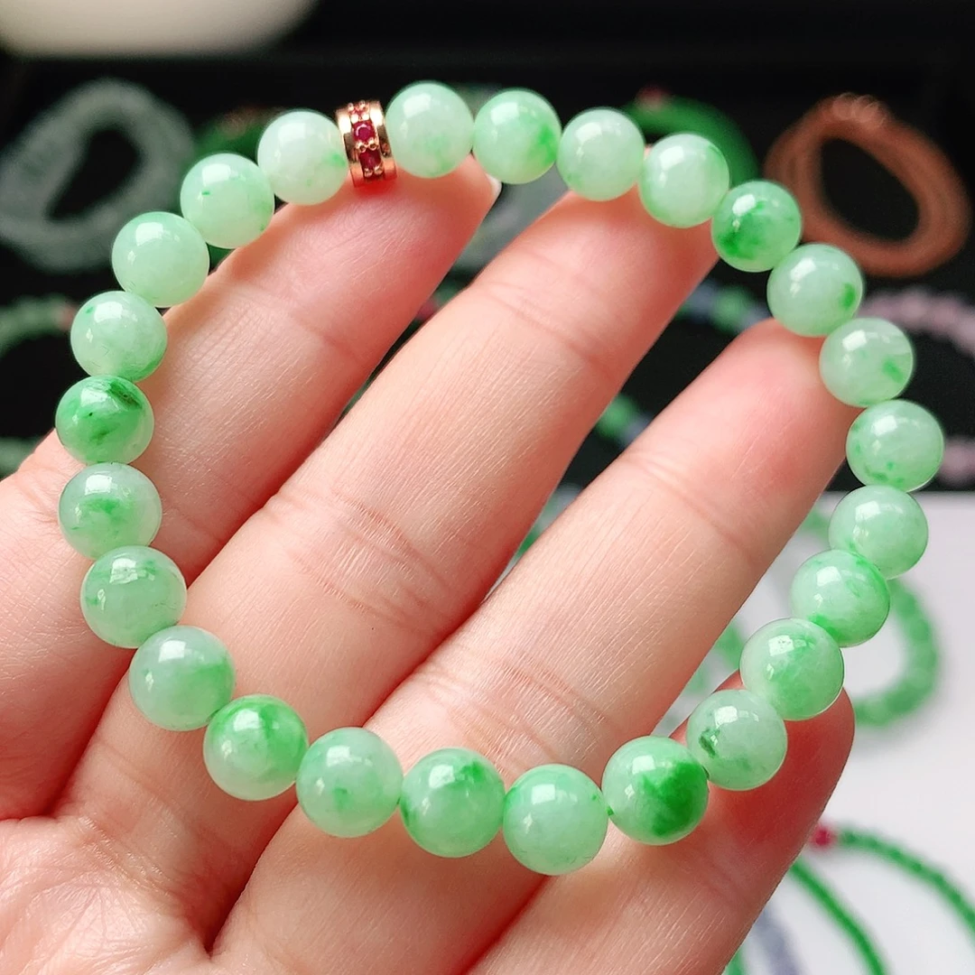 翡翠未镶嵌手链翡翠