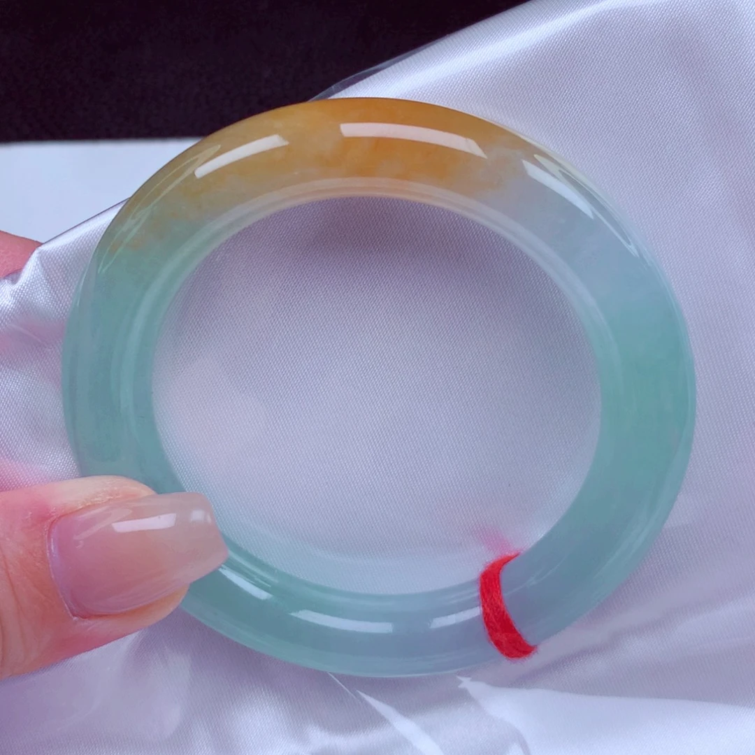 翡翠未镶嵌手镯手镯