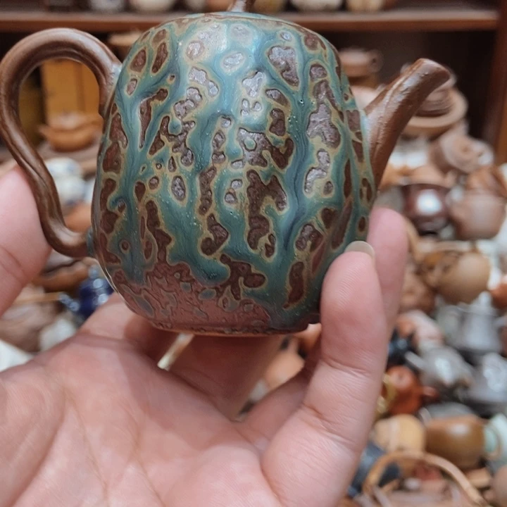 柴烧老岩泥高端茶器