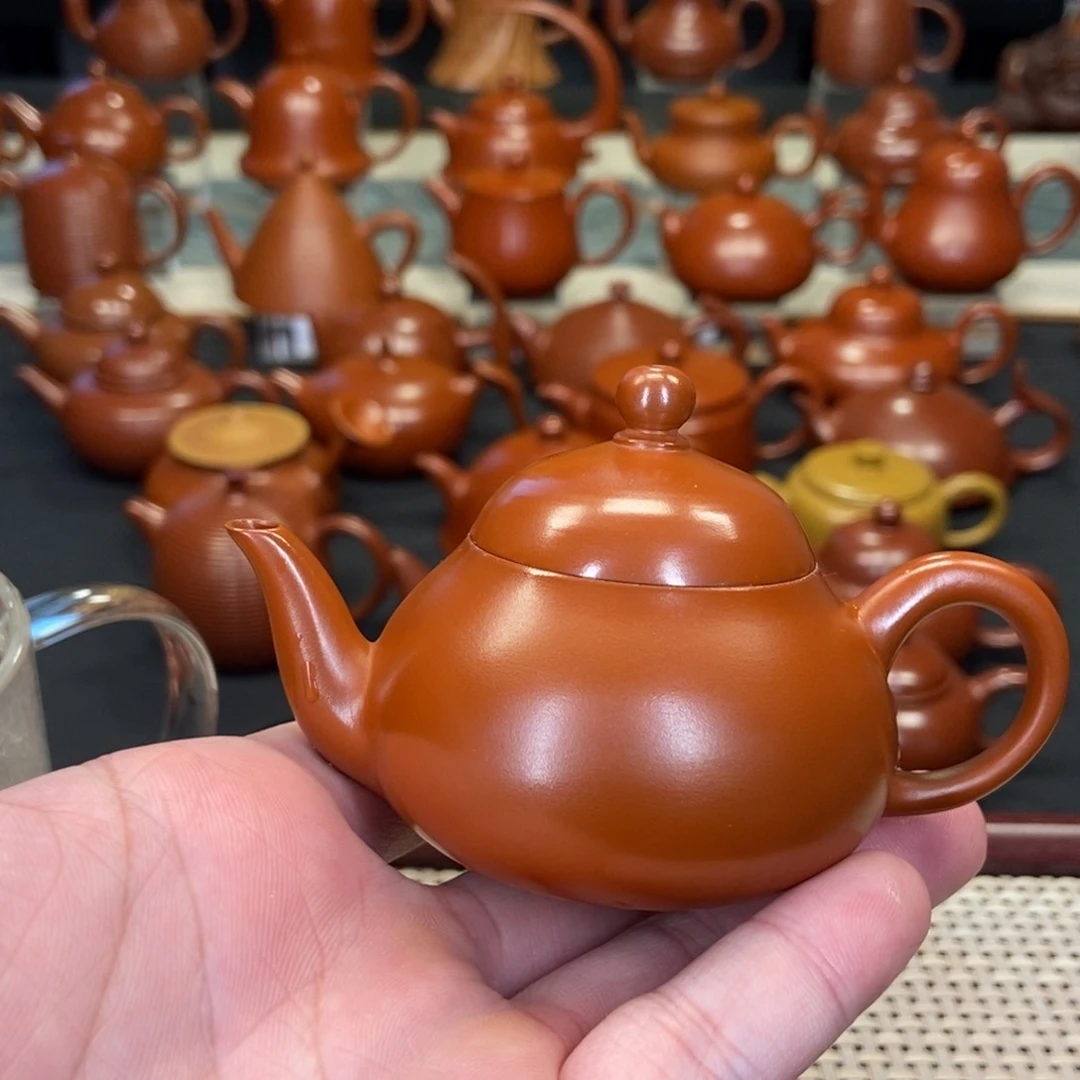 茶壶紫砂我****力潮州手拉壶