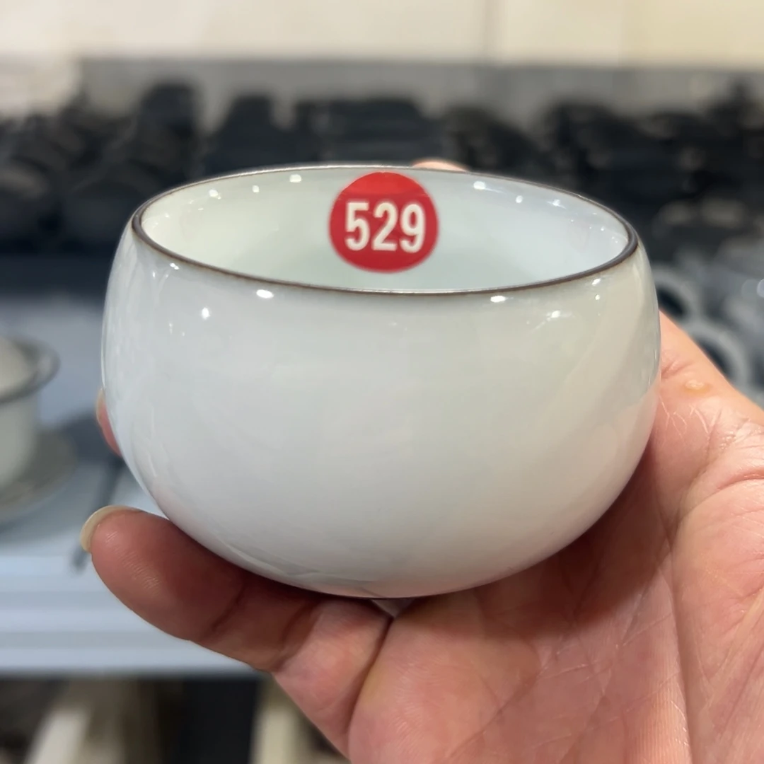 微瑕陶瓷茶壶茶杯家用