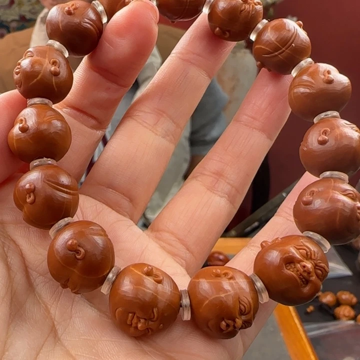 核桃手串/手链橄榄核