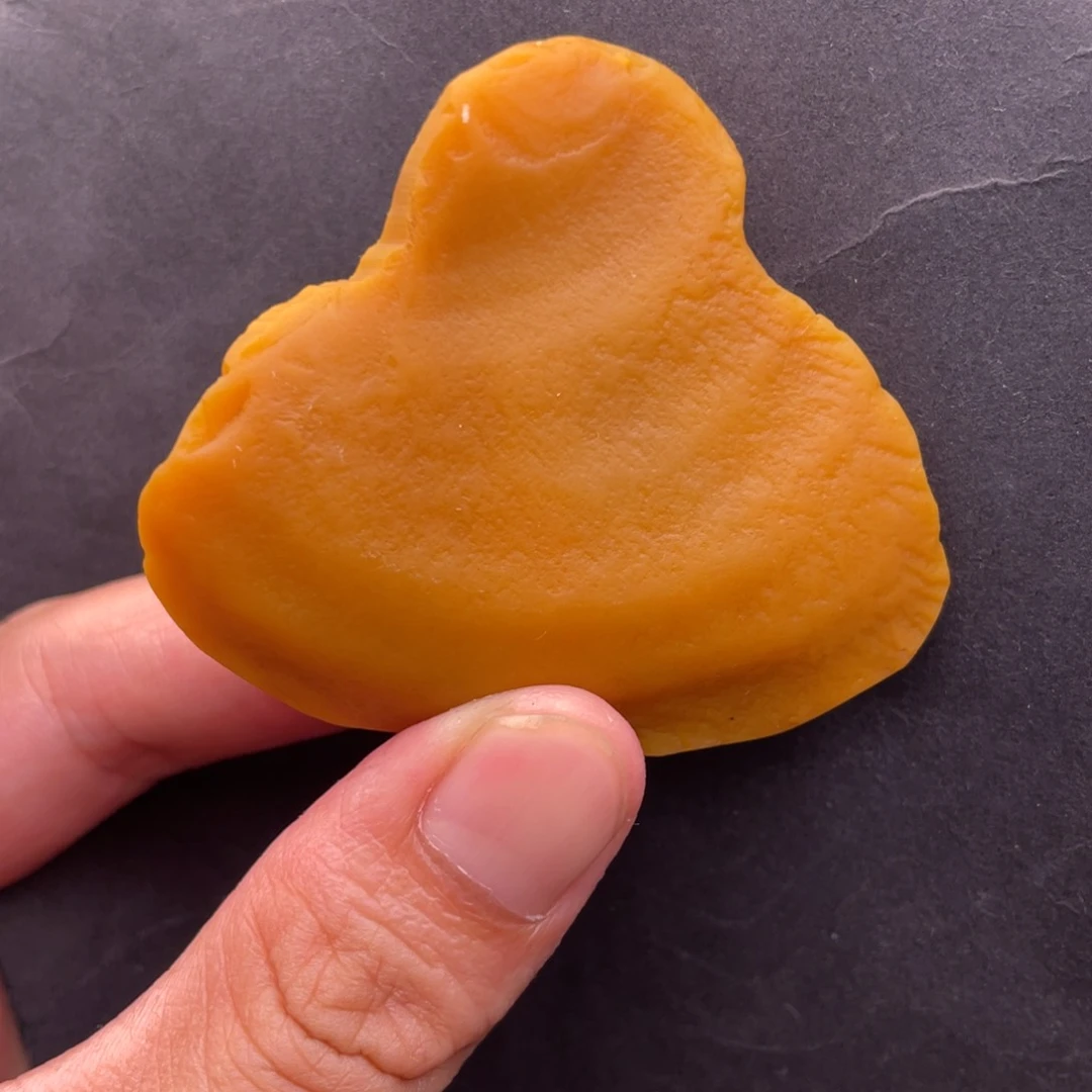 石英质玉黄蜡石料子未镶嵌