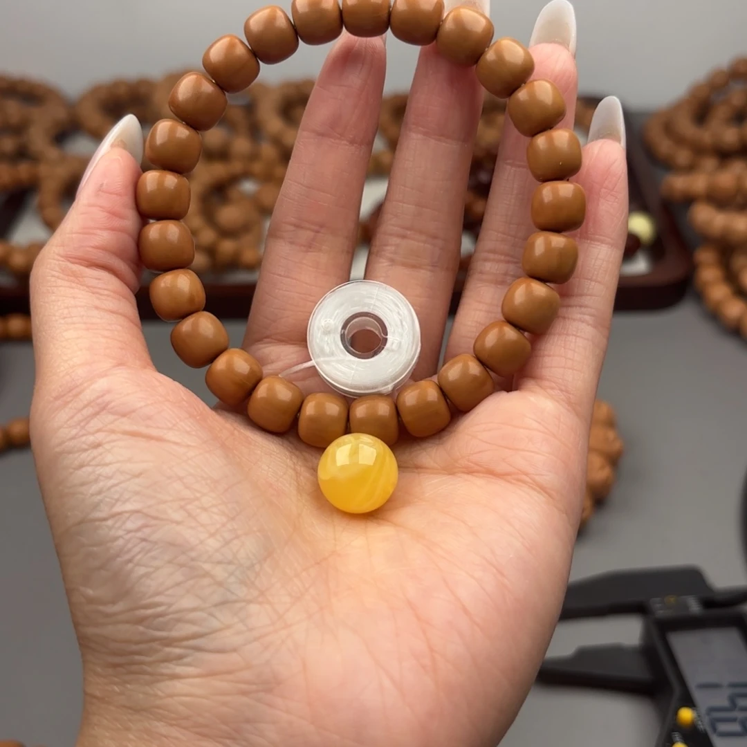 猴头核桃手串全品库存微泛油走色老型9+配+线