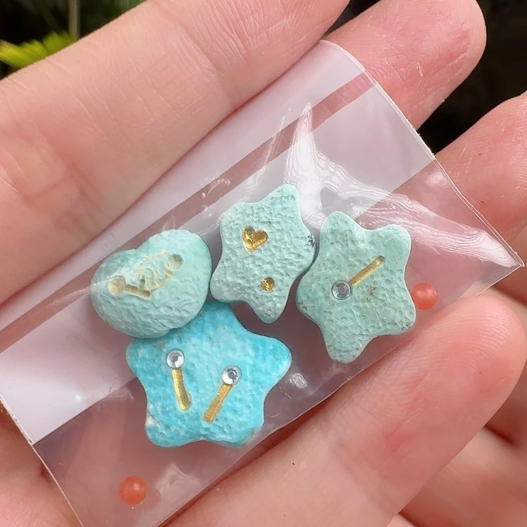 绿松石珠宝奇石未镶嵌