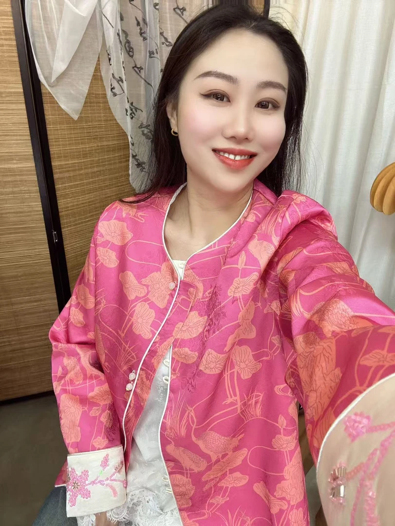 【澜公子8239】樱花*春季新款气质百搭新中式国风外套