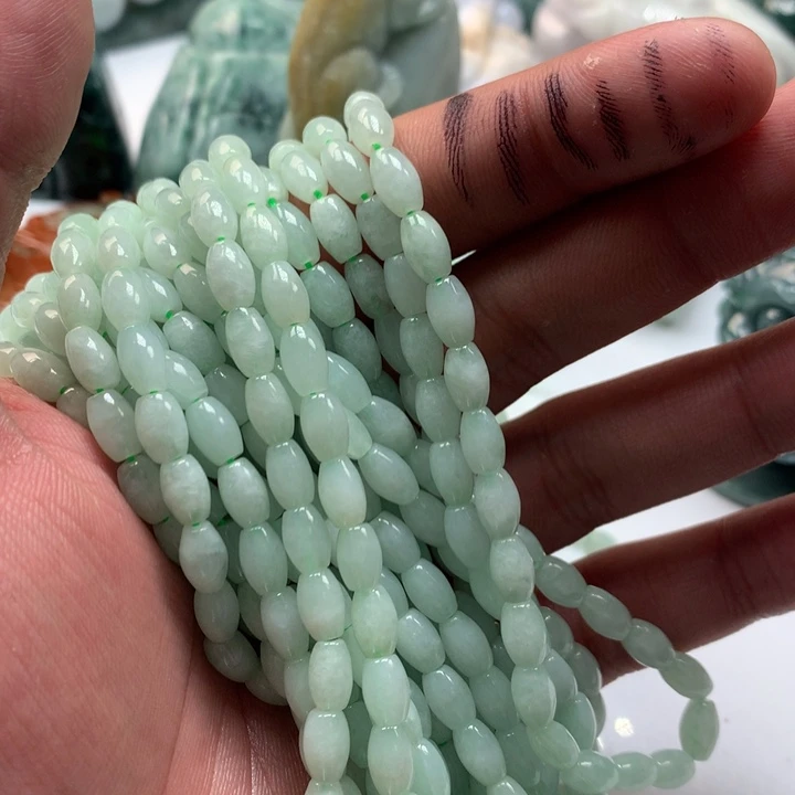 翡翠未镶嵌颈饰保真天然a货翡翠