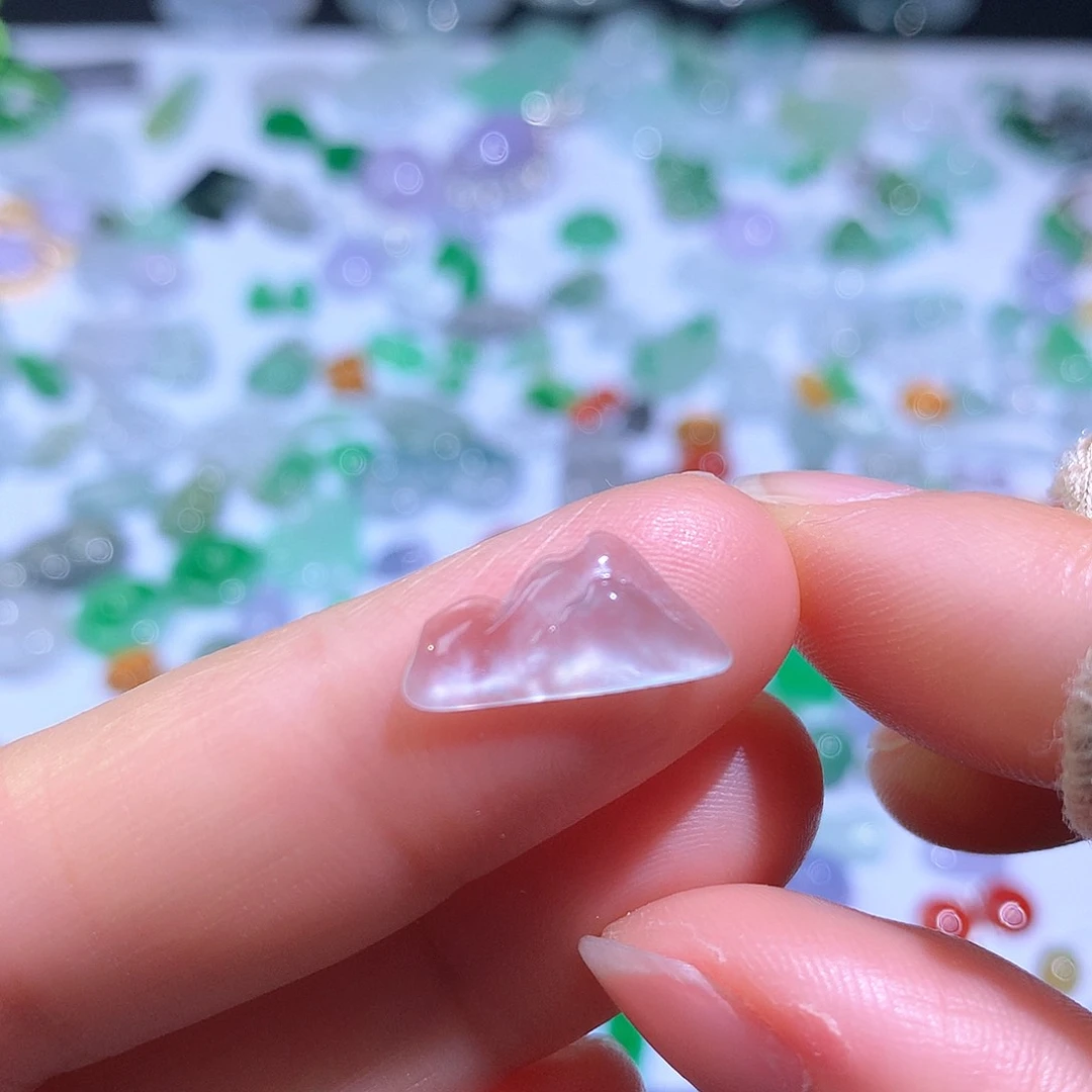 翡翠颈饰未镶嵌山