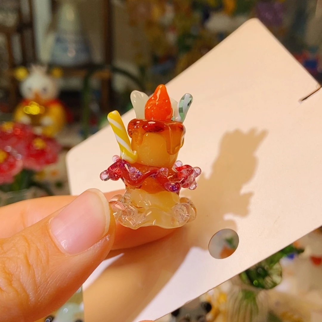 琉璃手工艺品72蛋糕