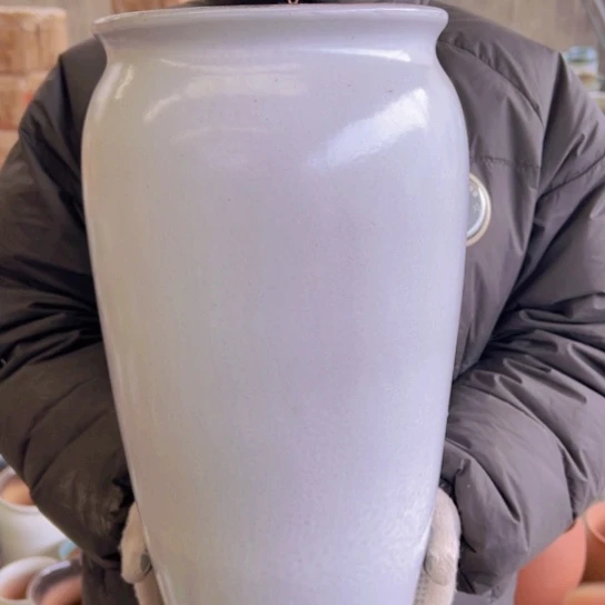 紫砂花盆高42口20———-