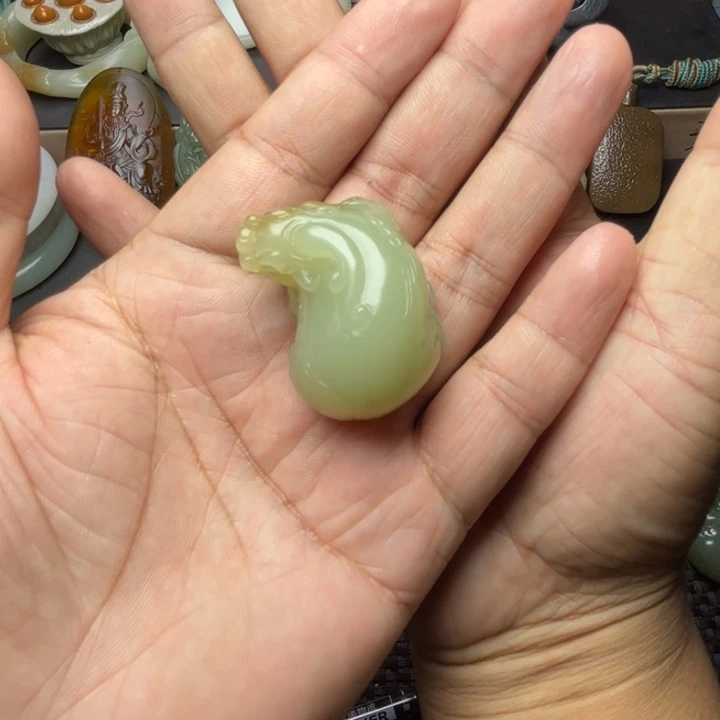 吊坠(不含链)未镶嵌和田玉