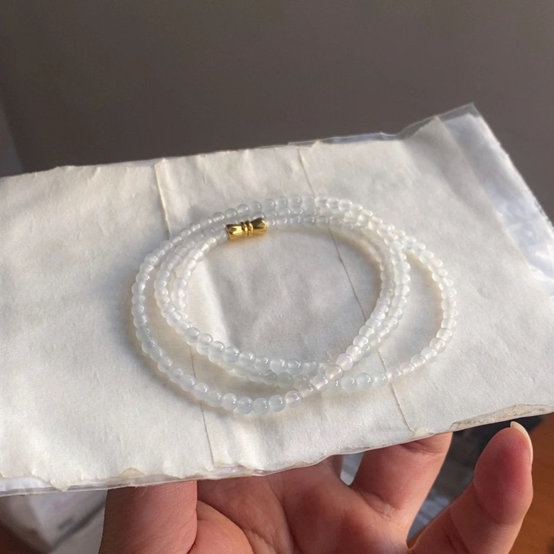 定制翡翠未镶嵌42 缅甸翡翠A货卡3.8