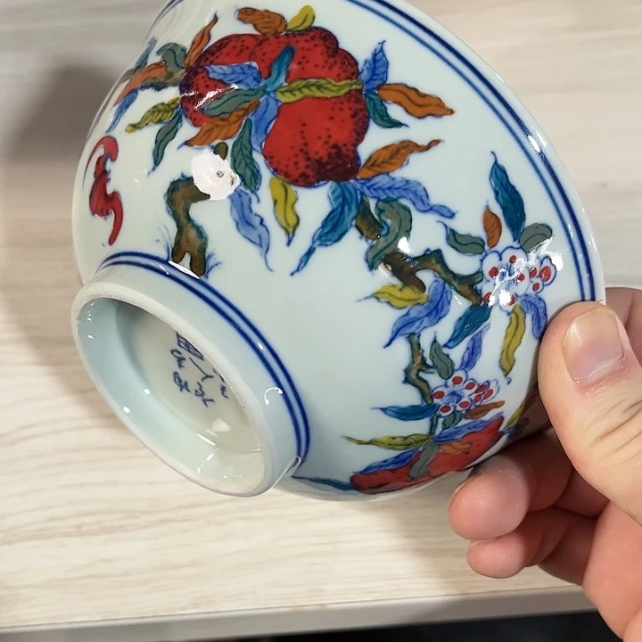 瓷片//////直径15厘米。绿。