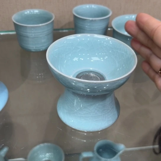 瓷片大宋名窑汝瓷茶具
