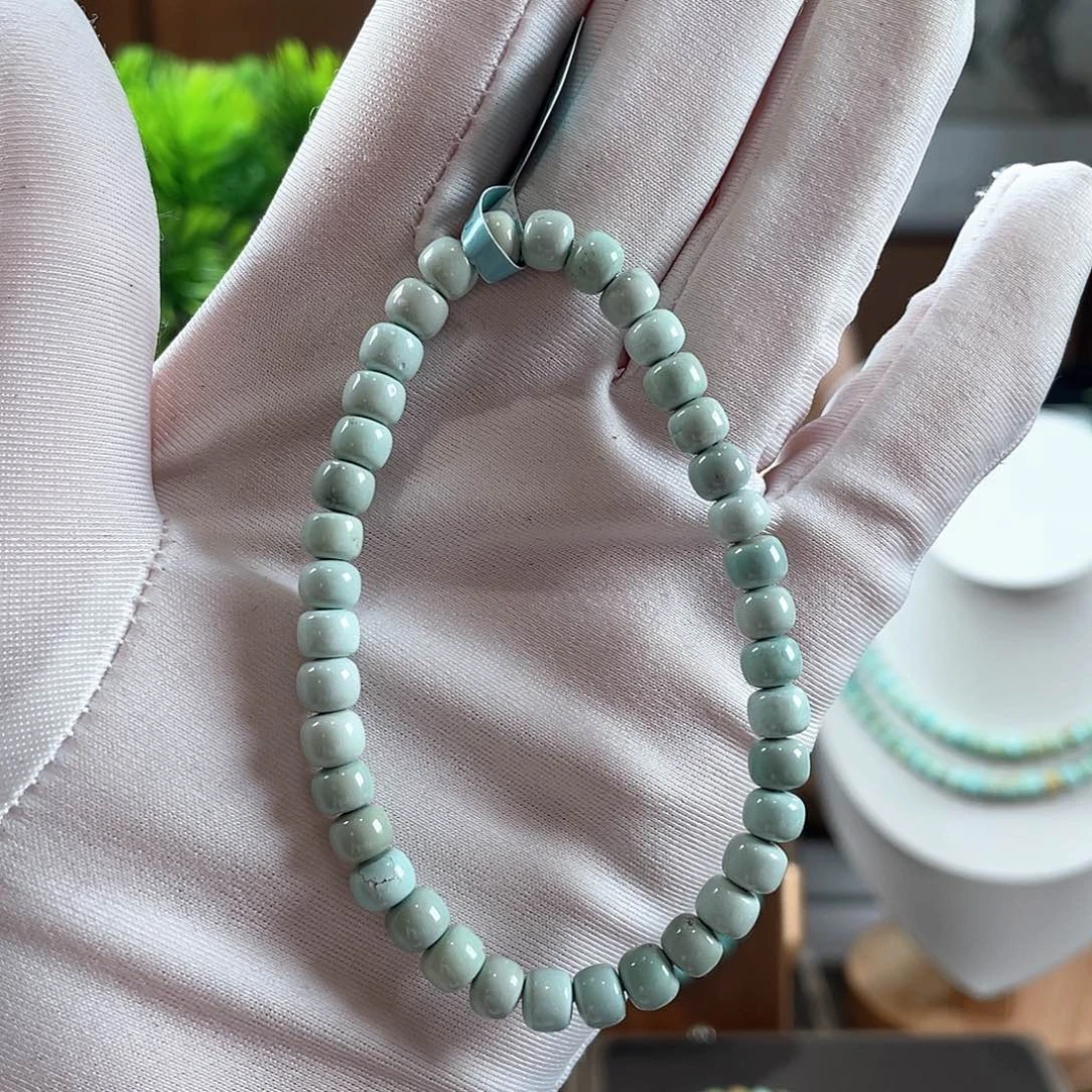 绿松石未镶嵌5➕老型单圈