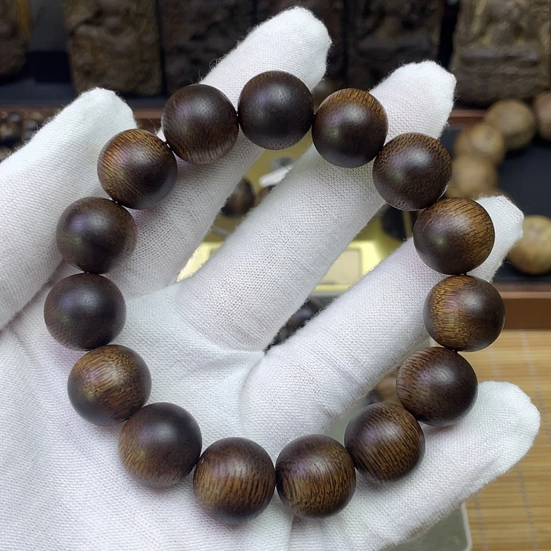 沉香手串越南黄奇………………