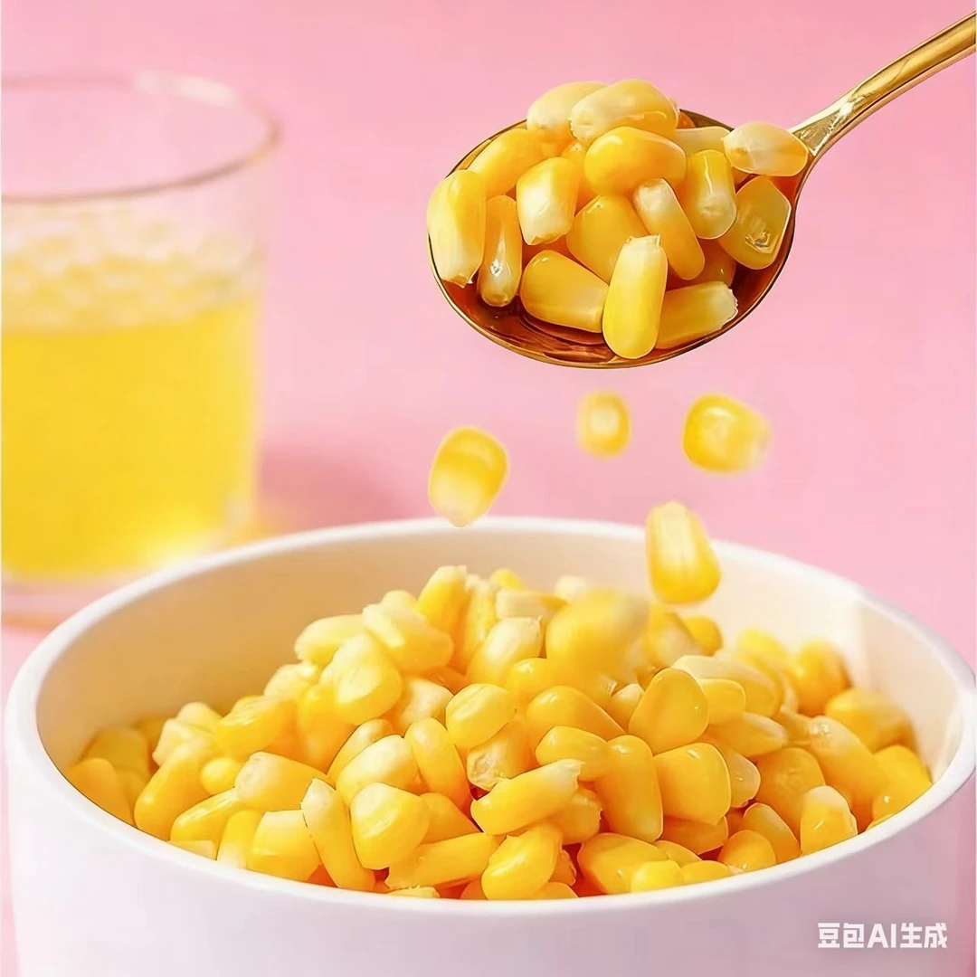 清甜水果玉米粒甜玉米粒开袋即食健身代餐零食粗粮早餐