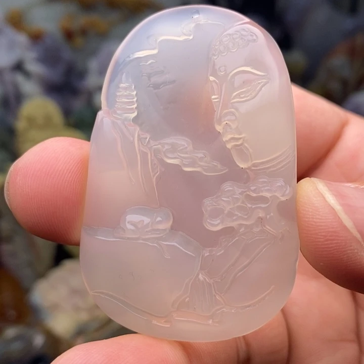 玛瑙/玉髓未镶嵌颈饰