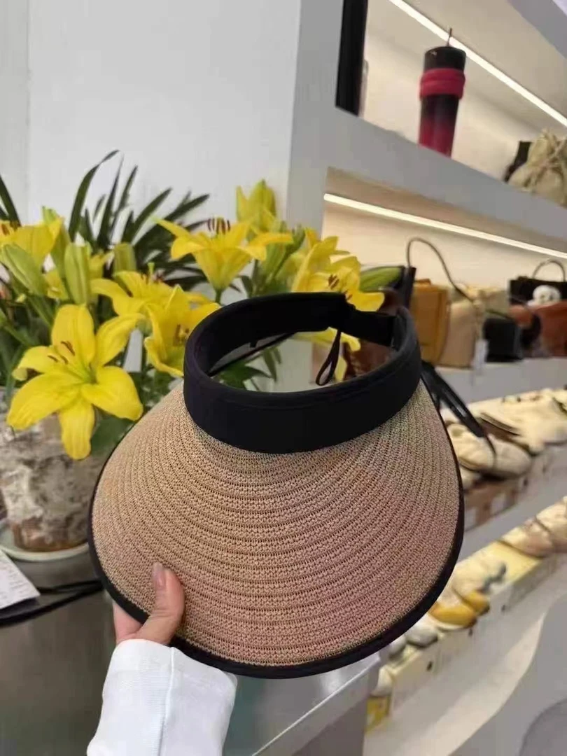 丽丽家新款  空顶帽子女大帽檐防晒遮阳帽