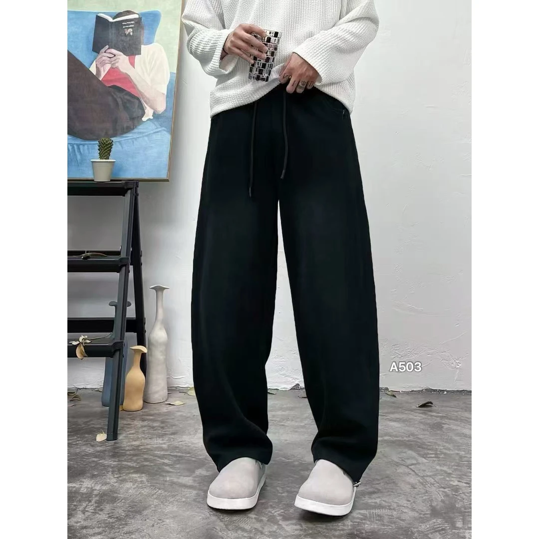 503男士2025春季潮流直筒裤裤