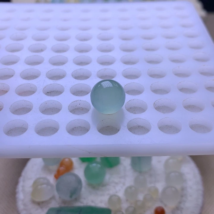 未镶嵌手链翡翠12翡翠圆珠