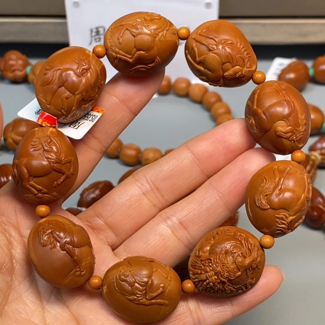 橄榄核手串/手链龙马精神