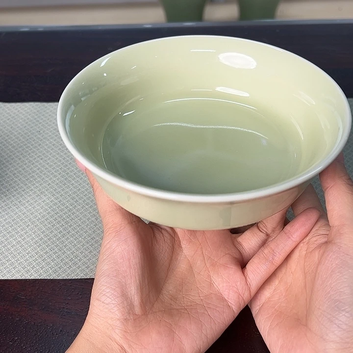龙泉云间青瓷小米茶器