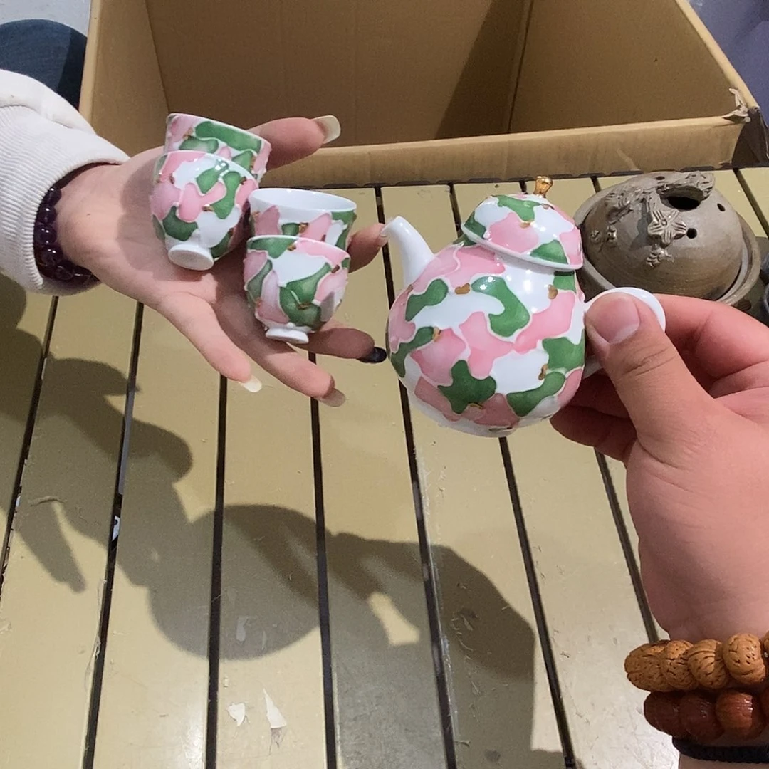 茶具默认微瑕不退不换看好在拍