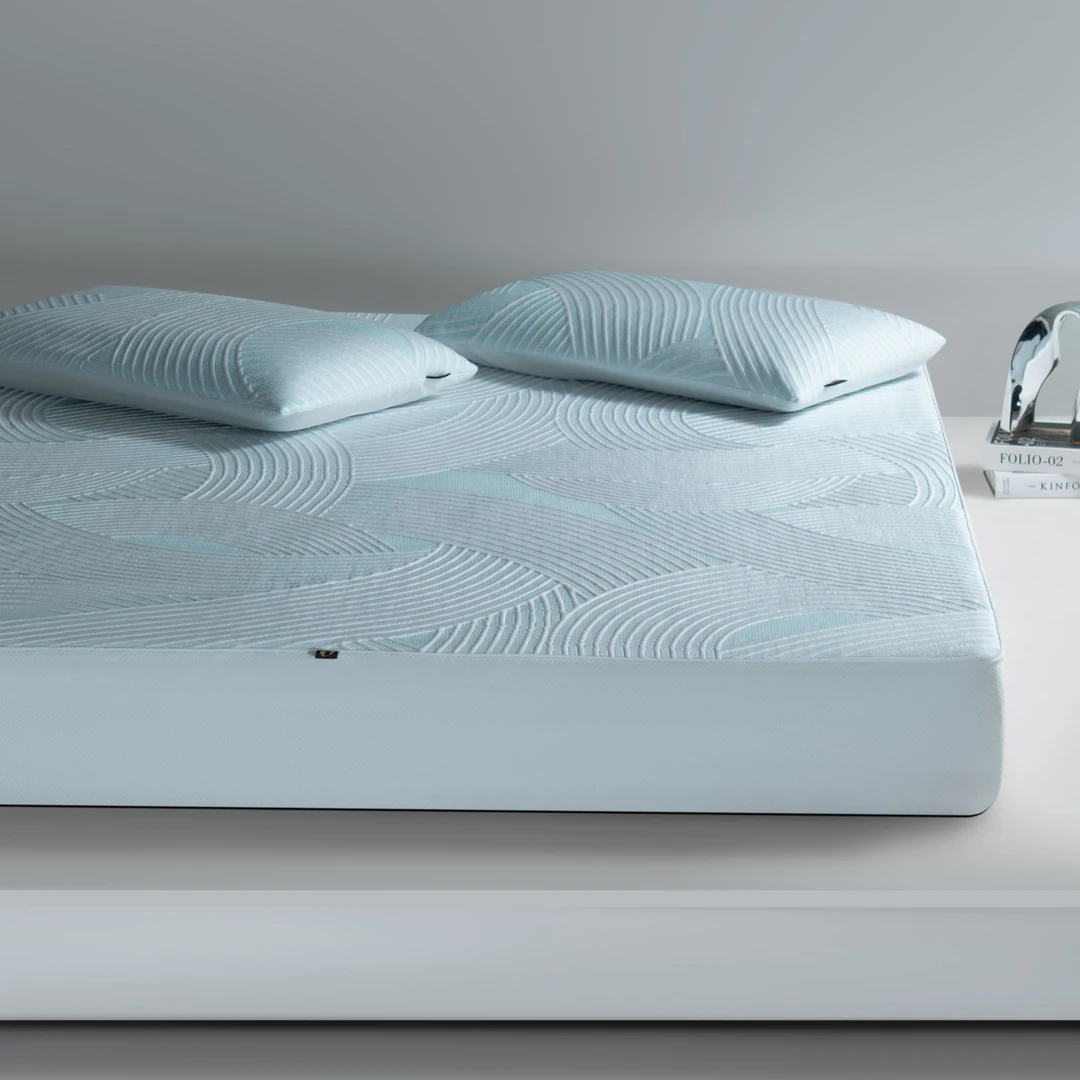 “密集凉感”3DMAX中分子床笠款凉席三件套轻奢夏季凉感可水洗软席