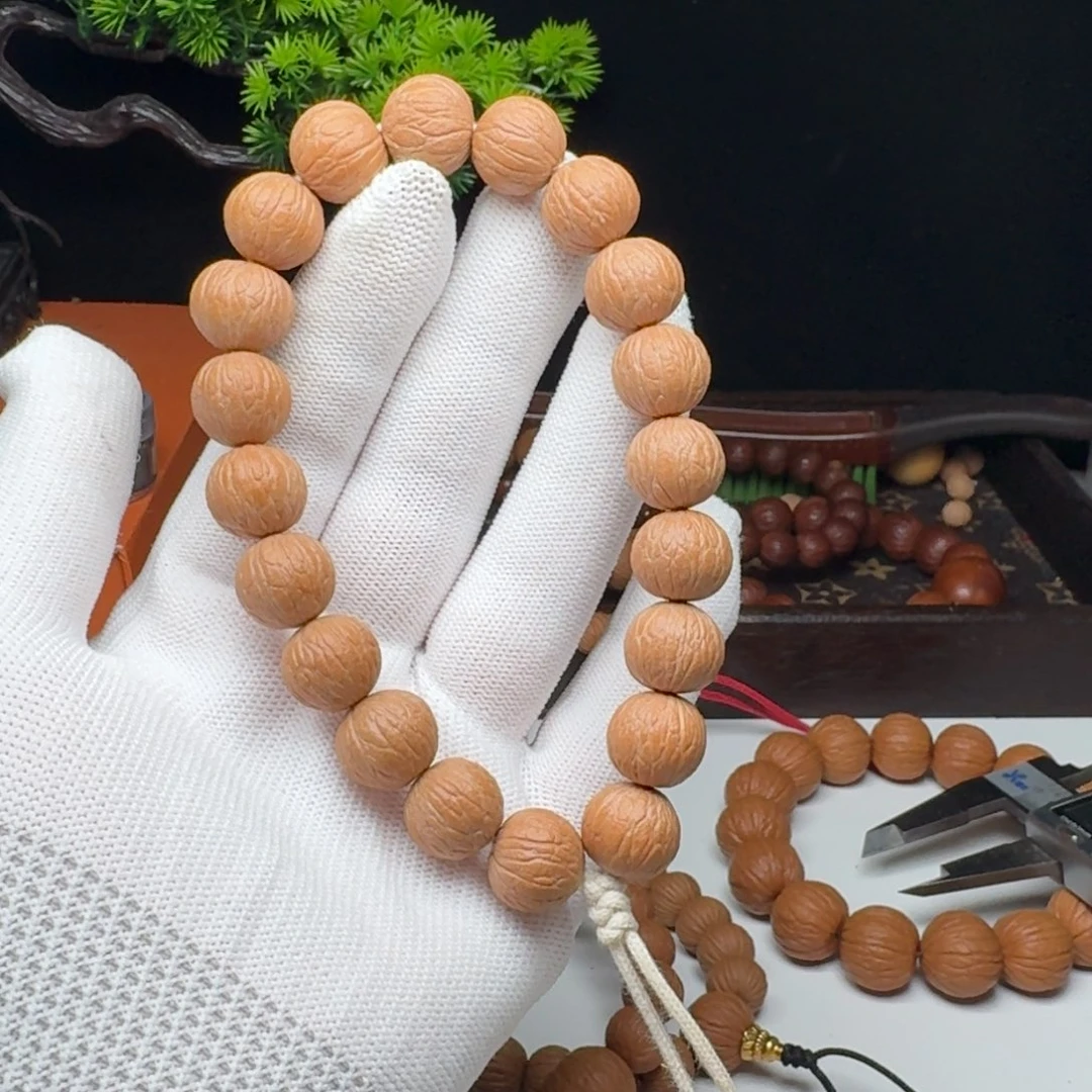 猴头核桃手串13.2磨盘凤羽