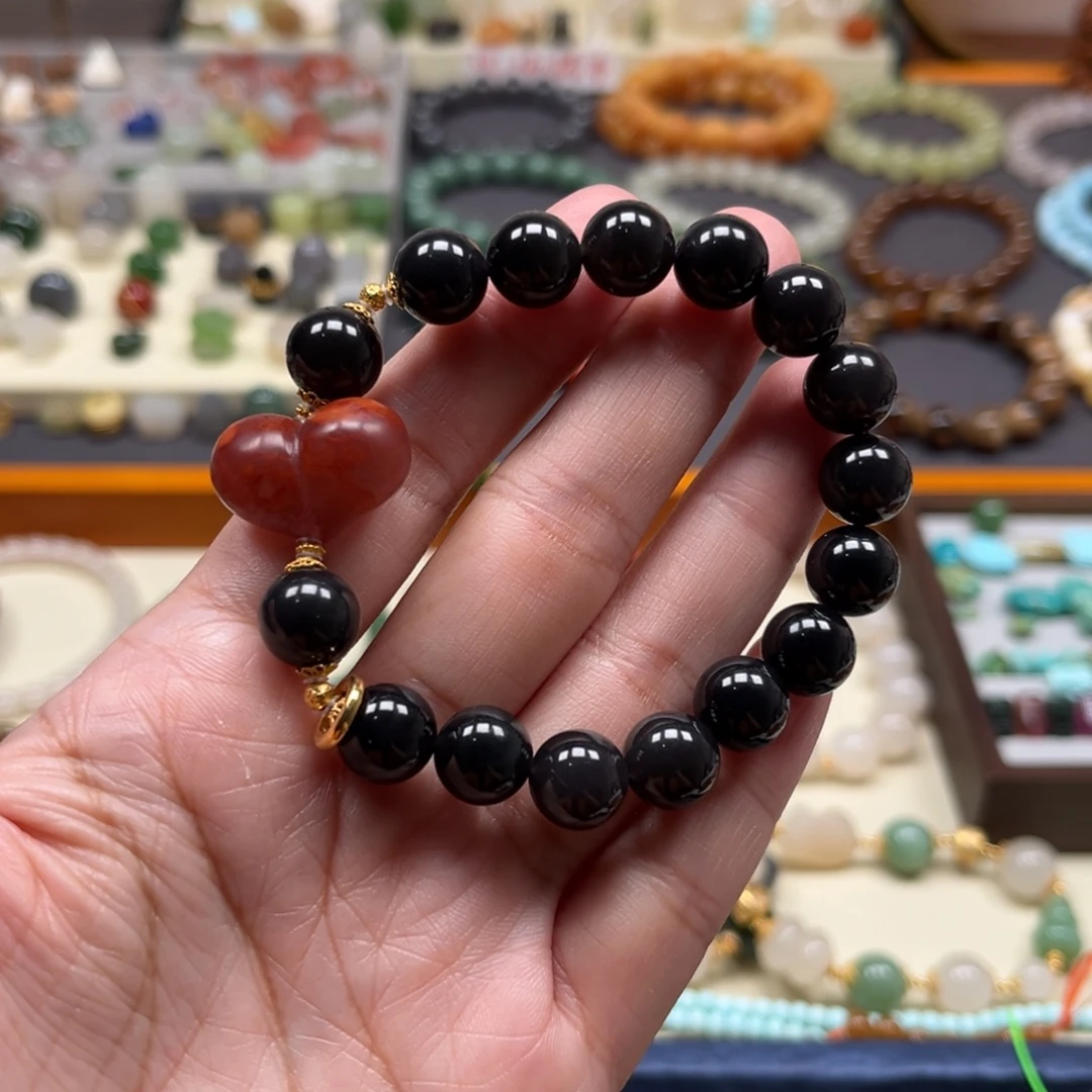 手链未镶嵌和田玉单圈手串