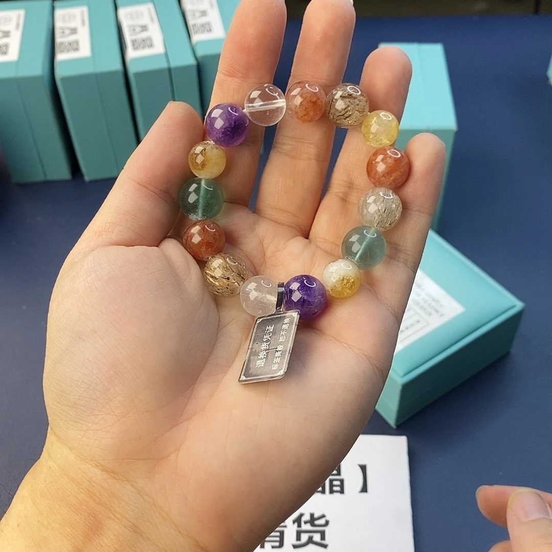 银S925镶嵌手链水晶