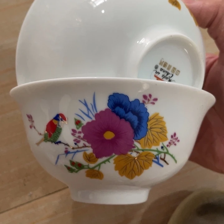 瓷片陶瓷陶瓷5英寸2个