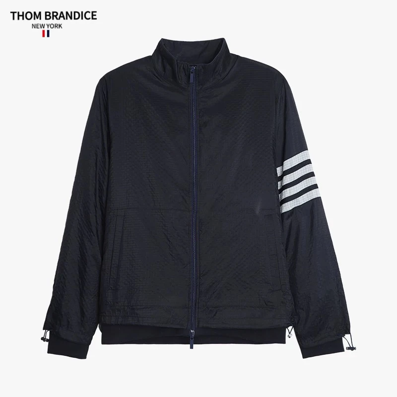 TB【官方正品】汤姆布郎/THOM BRANDICE双层立领夹克外套防水四条杠