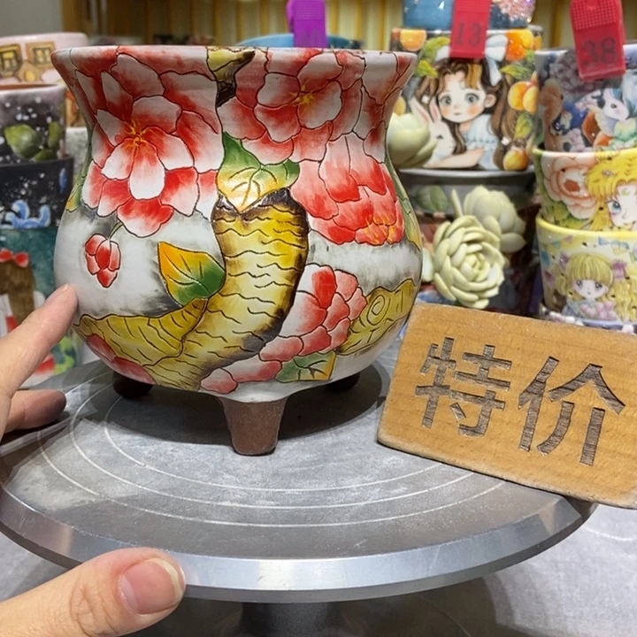 景德镇艺术手绘作品