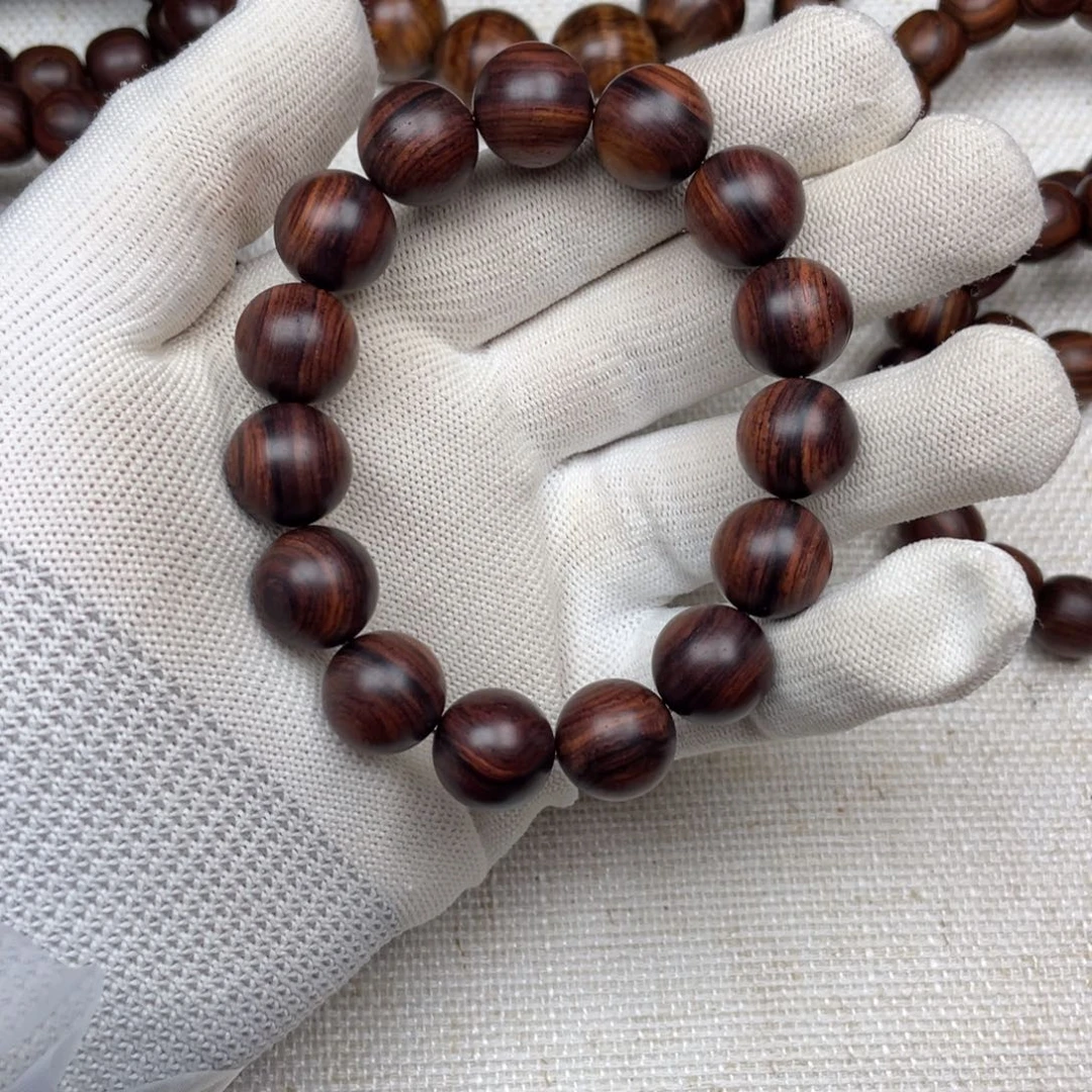 安***心黄花梨/降香黄檀手串/手链