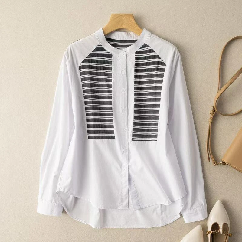 品质上新！软糯冰感不规则设计圆领韩版百搭显瘦T恤ZJ275