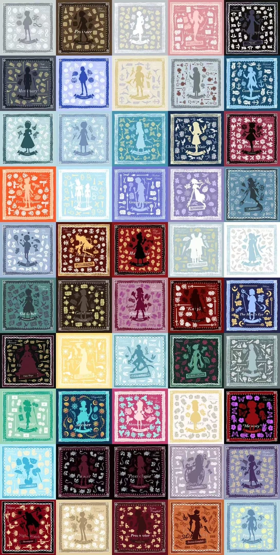 第五周边授权 剪影系列 吧唧 盲盒代拆